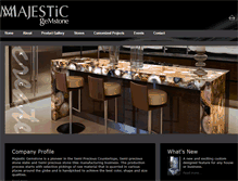 Tablet Screenshot of majestic-gemstone.com